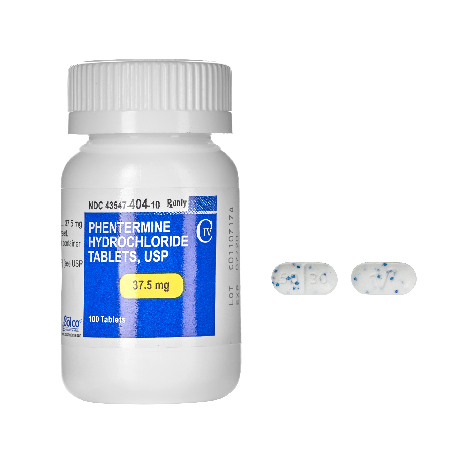 Phentermine Hydrochloride Tablets Solco Healthcare